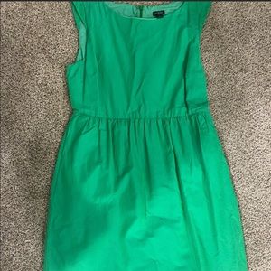 Jcrew size 12 green dress with pockets